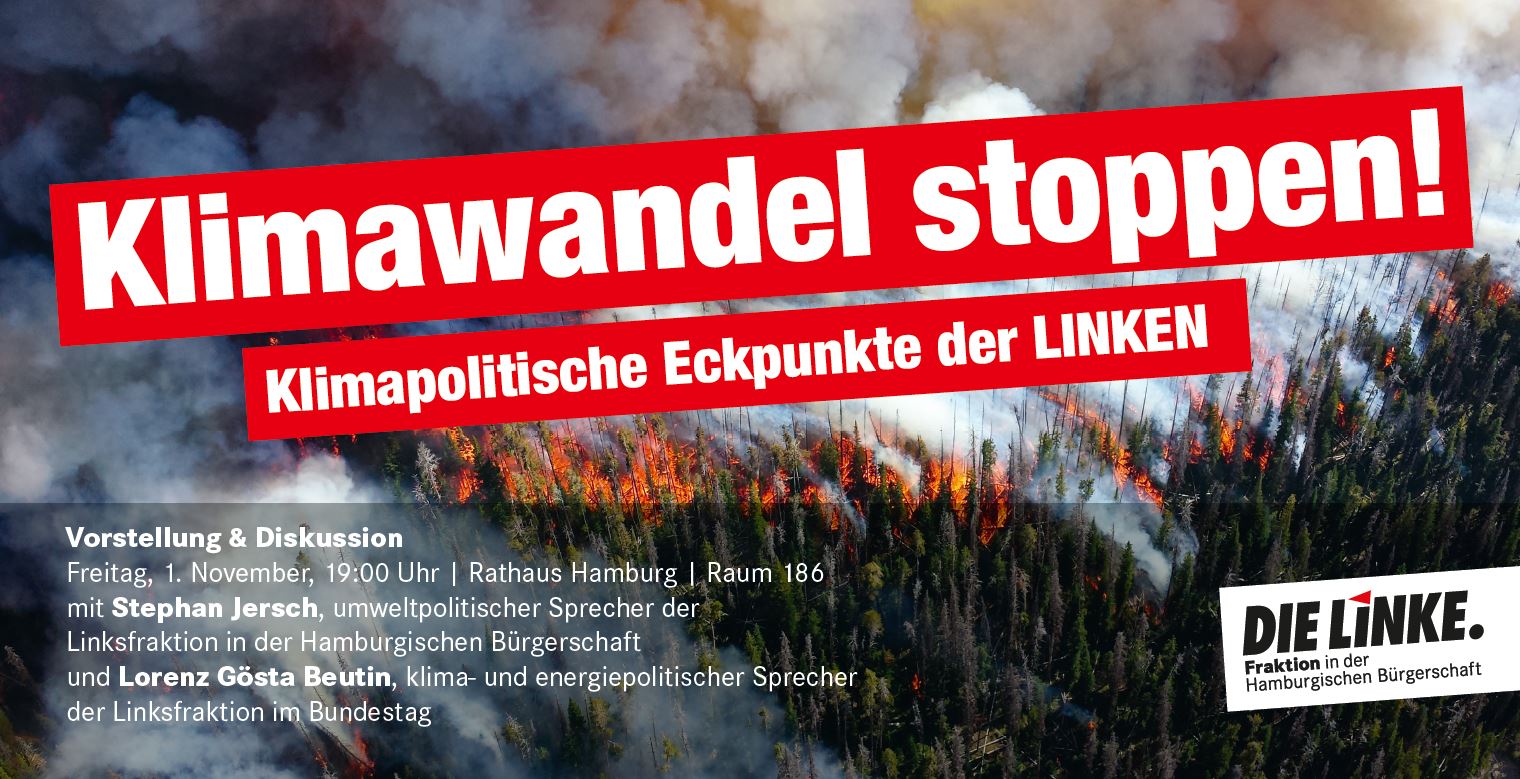 Klimawandel stoppen! Vorstellung und Diskussion klimapolitischer
