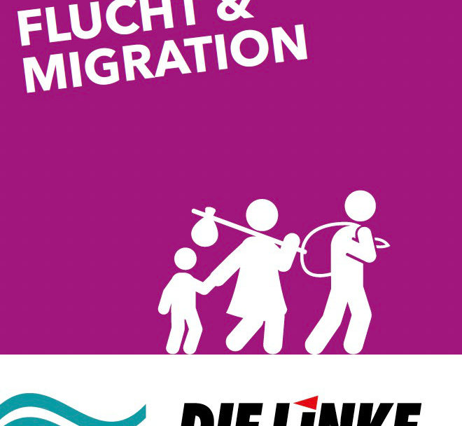 Titelbild Themenflyer Flucht und Migration